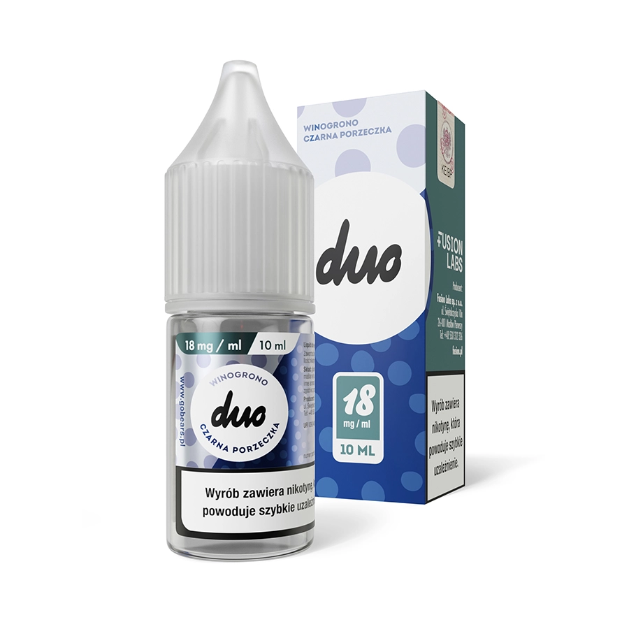 DUO Winogrono Czarna Porzeczka 18mg 10ml