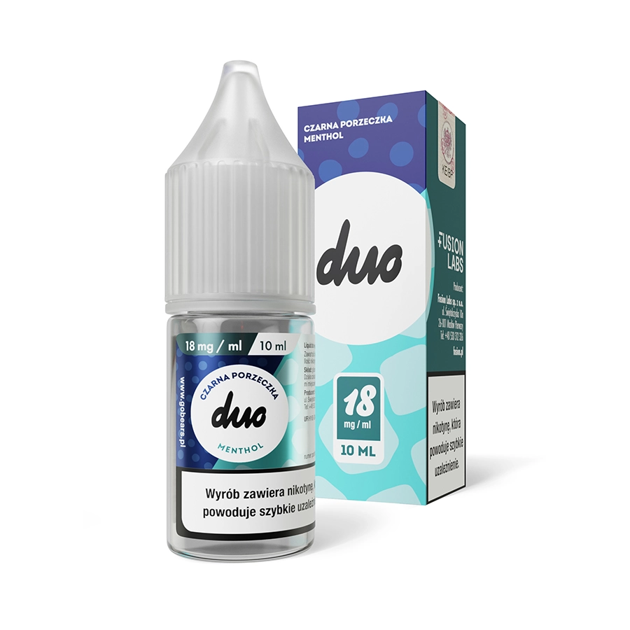 DUO Czarna Porzeczka Menthol 18mg 10ml