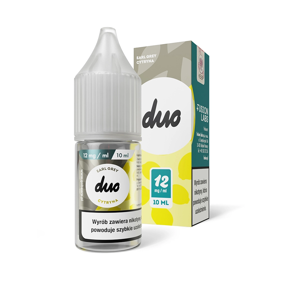 DUO Earl Grey Cytryna 12mg 10ml