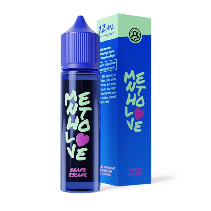 Mentholove Koncentrat Grape Escape 12ml