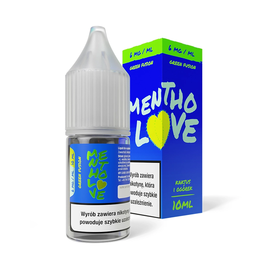 Mentholove Green Fusion 06mg 10ml