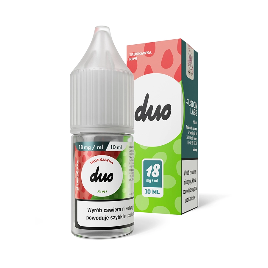 DUO Truskawka Kiwi 18mg 10ml