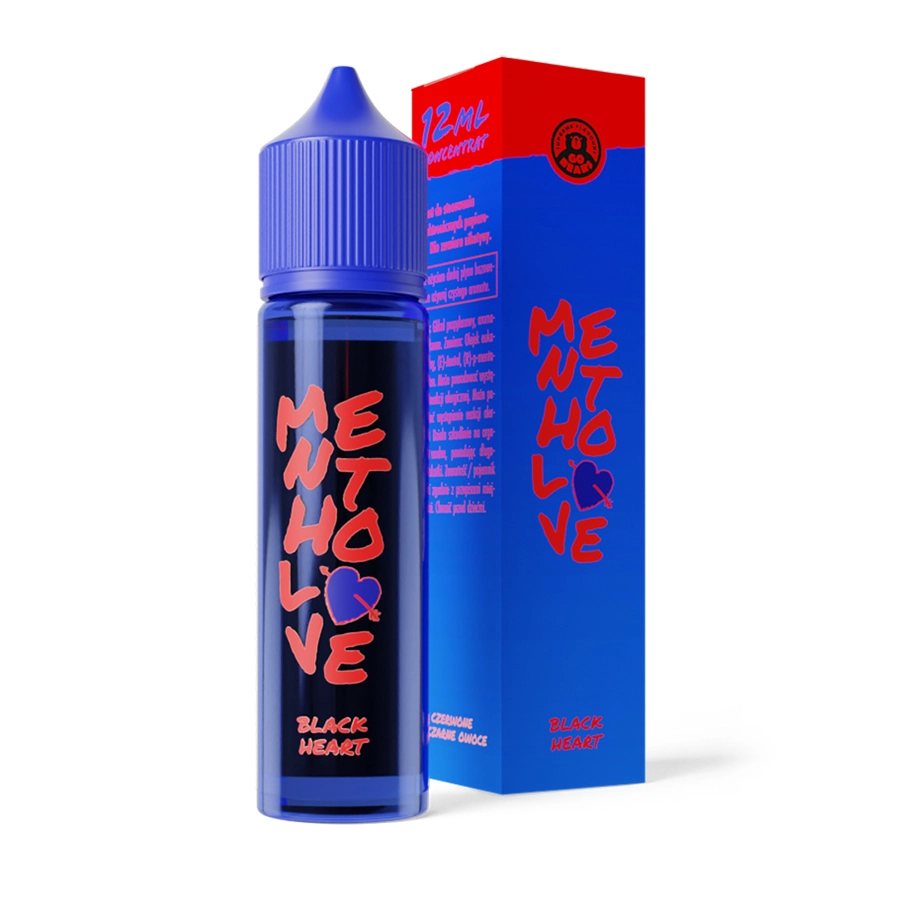 Mentholove Koncentrat Black Heart 12ml