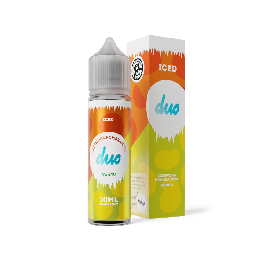 DUO ICED Koncentrat Czerwona Pomarańcza Mango 10ml