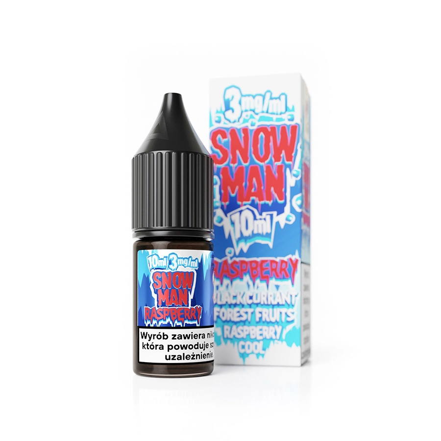 LIQUID SNOWMAN RASPBERRY 10ML 03MG