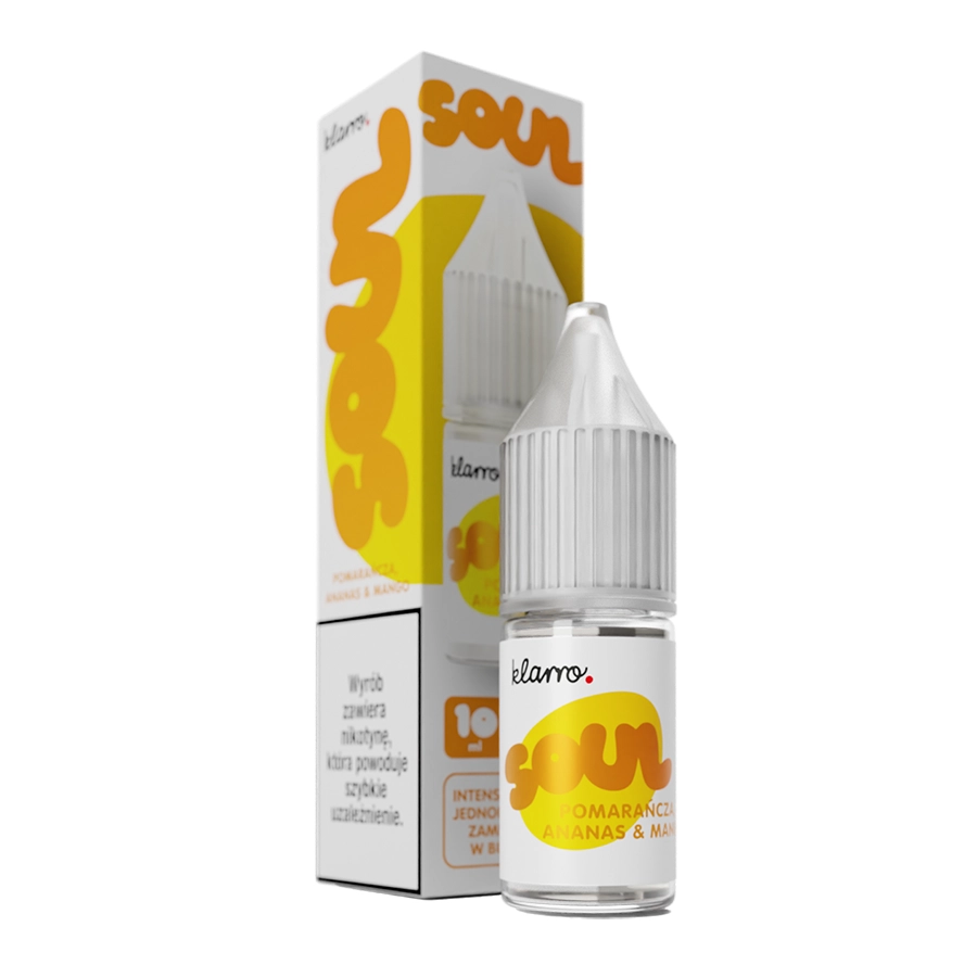 Liquid Klarro SOUL Pomarańcza, Ananas & Mango 20mg 10ml