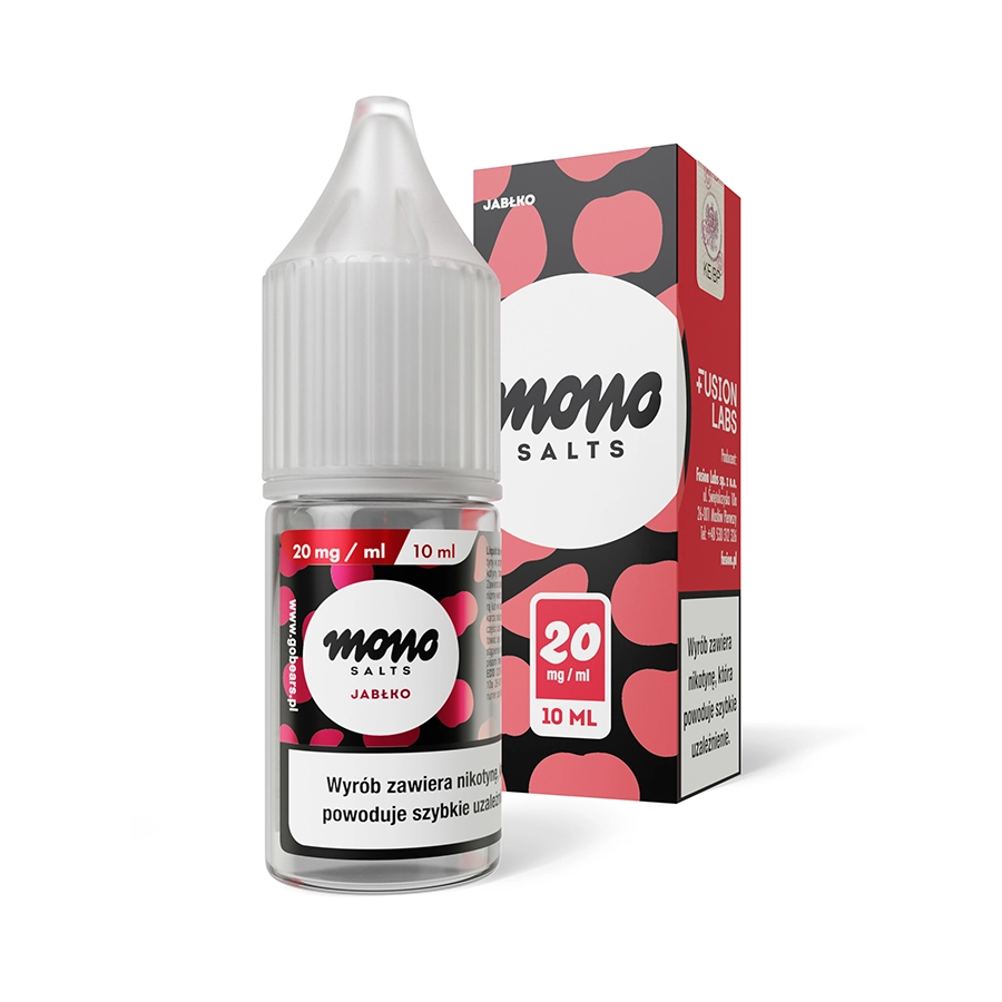 MONO SALTS Jabłko 20mg 10ml