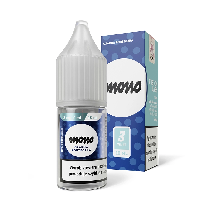 MONO Czarna Porzeczka 03mg 10ml