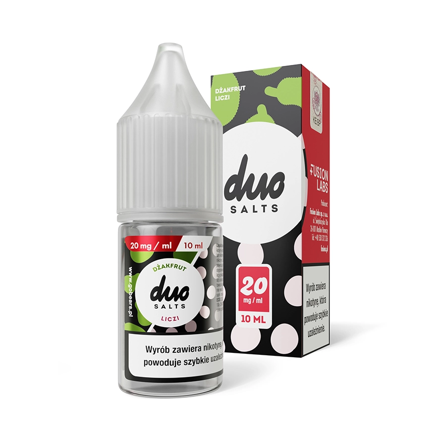 DUO SALTS Dżakfrut Liczi 20mg 10ml