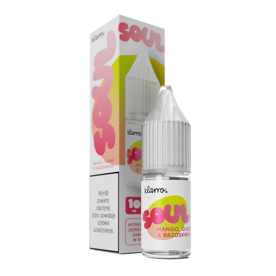 Liquid Klarro SOUL Mango, Guawa & Brzoskwinia 20mg 10ml