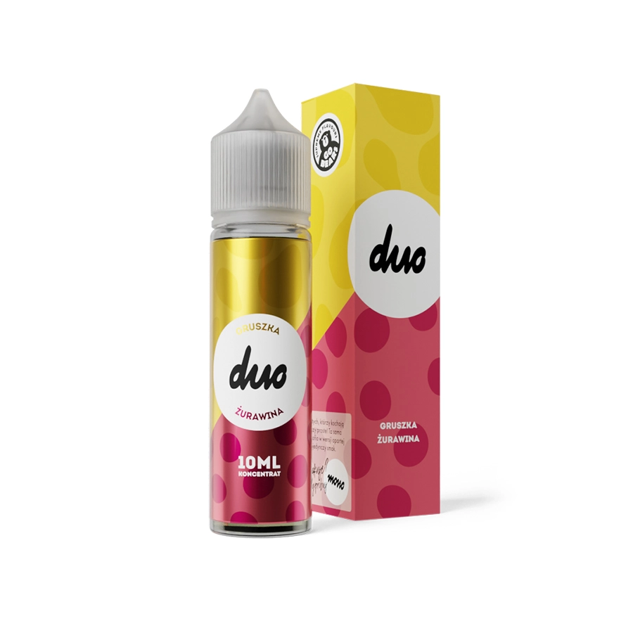 DUO Koncentrat Gruszka Żurawina 10ml