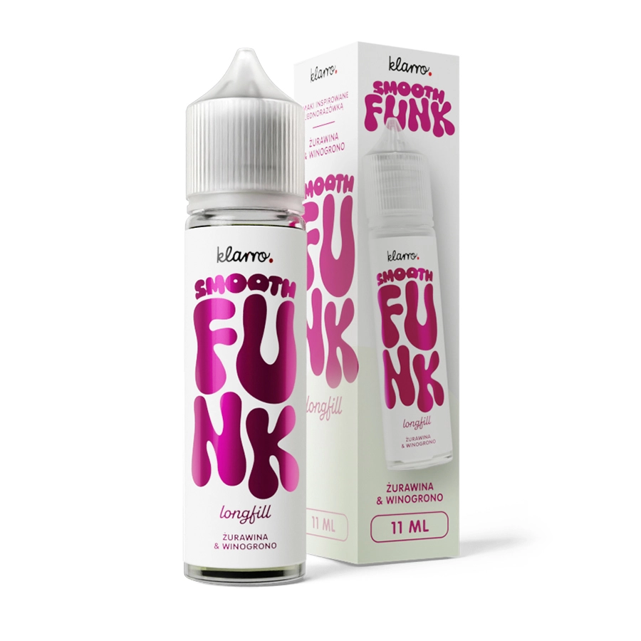 Koncentrat Klarro SMOOTH FUNK Żurawina & Winogrono 11ml