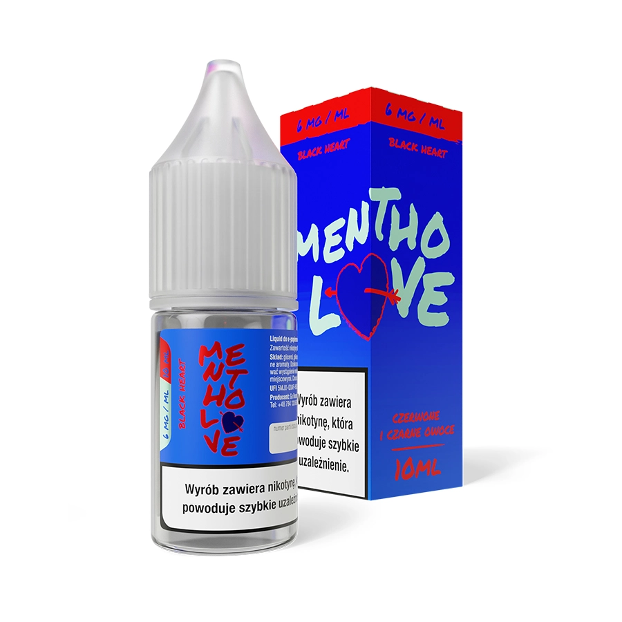 Mentholove Black Heart 06mg 10ml