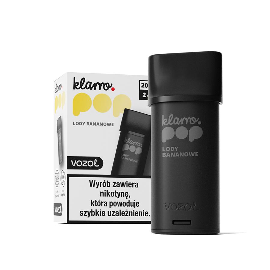 Wkład Klarro POP Lody Bananowe 20mg 2ml