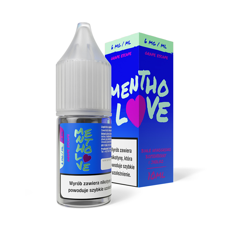 Mentholove Grape Escape 06mg 10ml