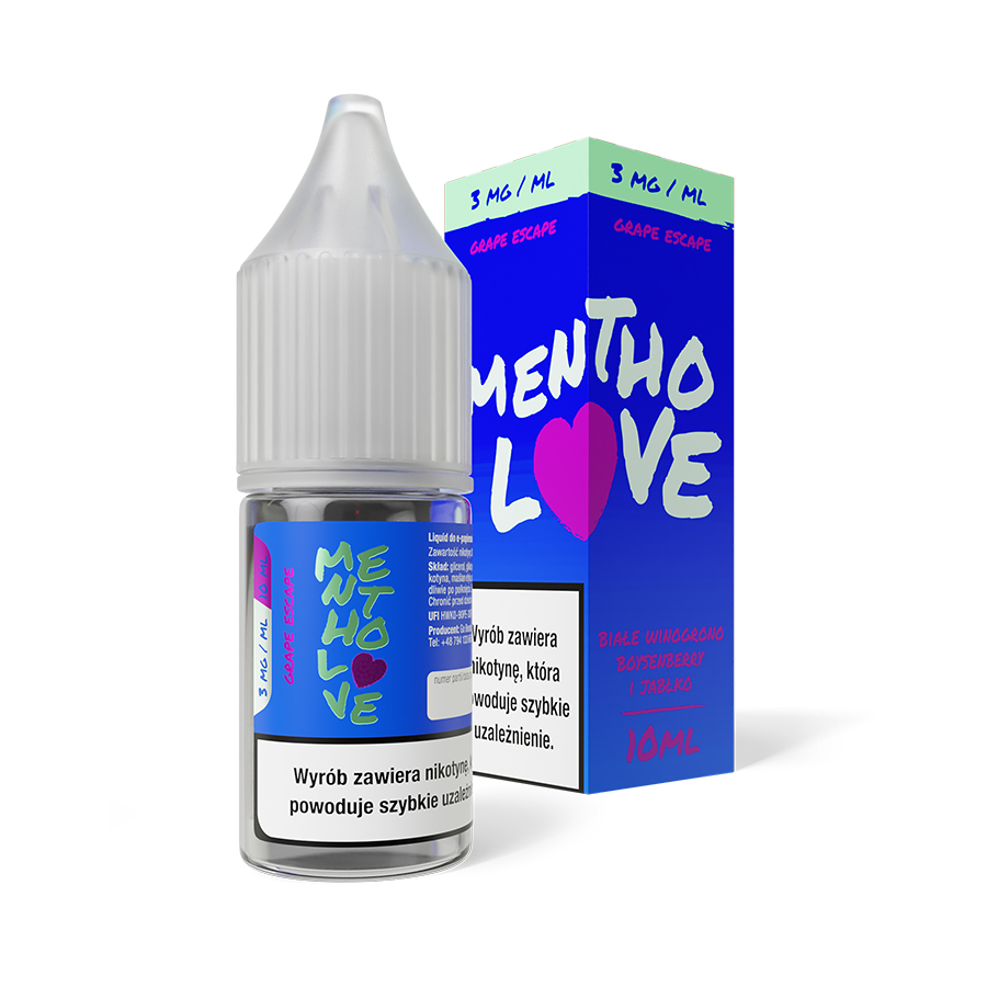 Mentholove Grape Escape 03mg 10ml