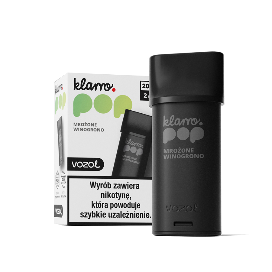 Wkład Klarro POP Mrożone Winogrono 20mg 2ml